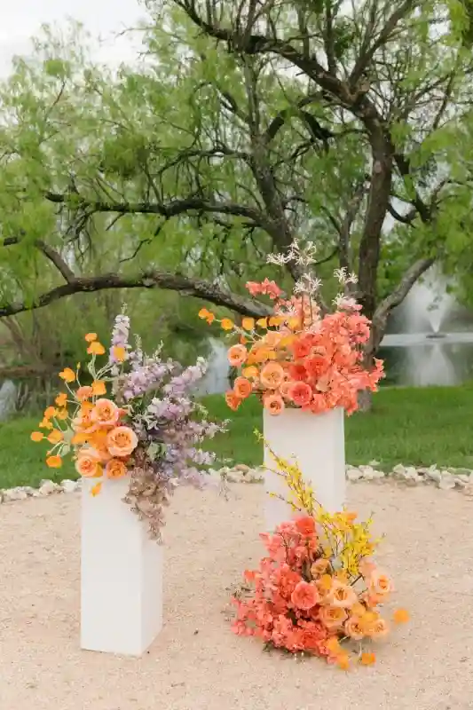 A Colorful Wedding for Celest and Elliott