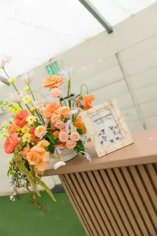A Colorful Wedding for Celest and Elliott
