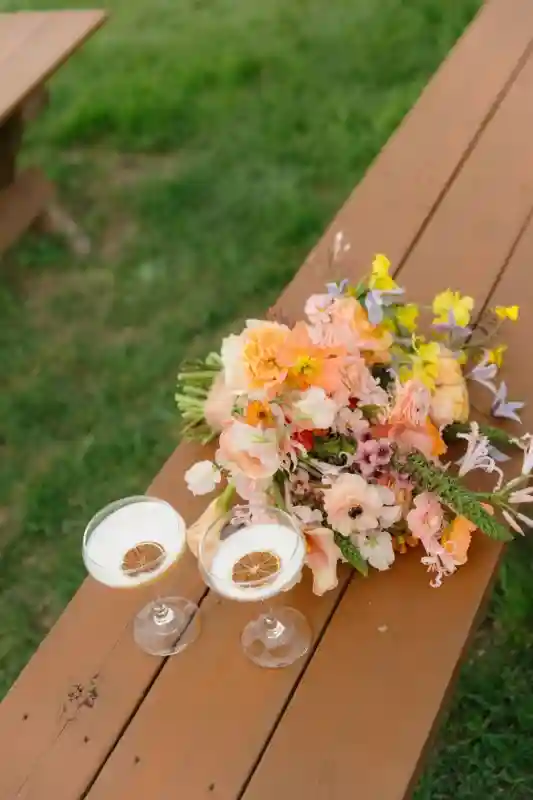 A Colorful Wedding for Celest and Elliott