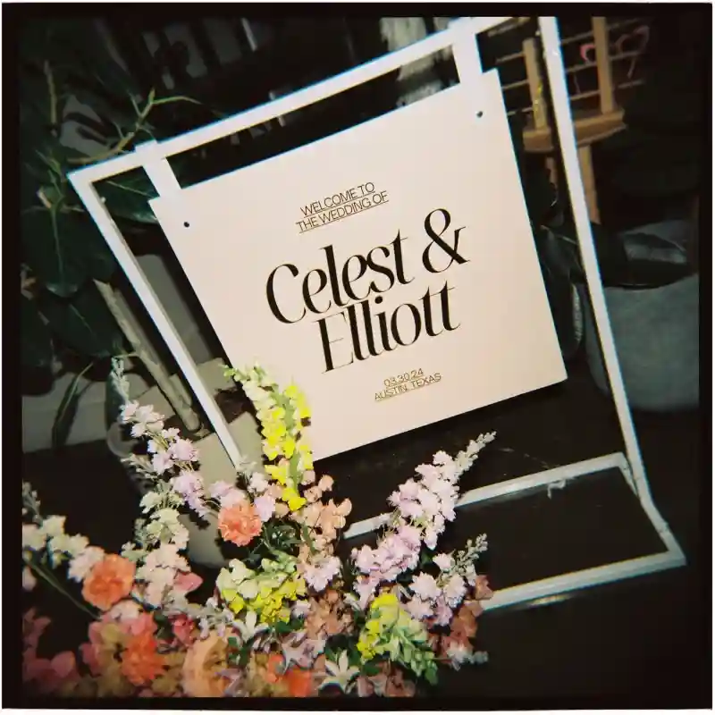 A Colorful Wedding for Celest and Elliott