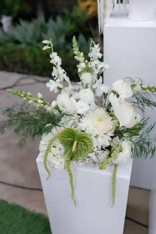 A Garden Wedding for Davis  and Sam