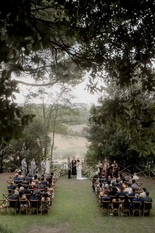 A Garden Wedding for Dorothy and Richard