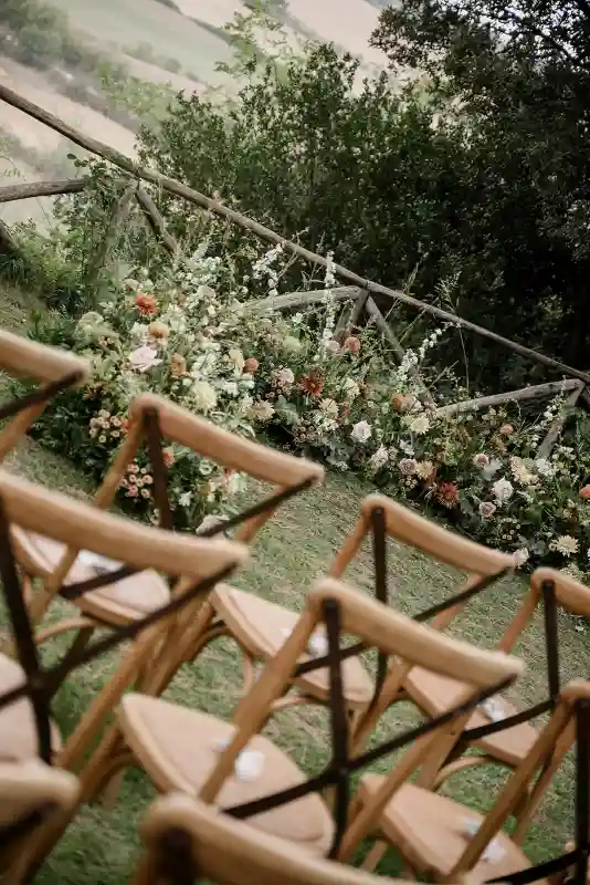 A Garden Wedding for Dorothy and Richard
