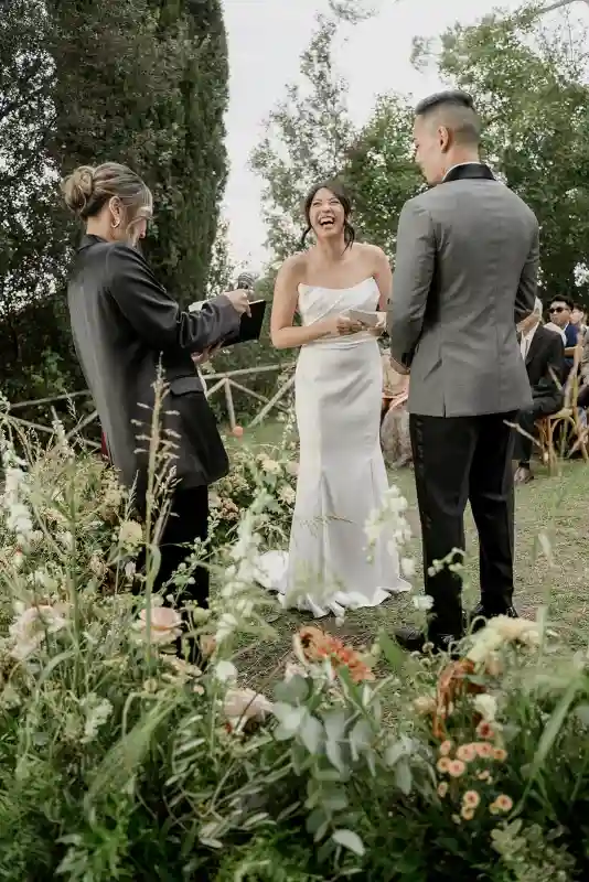 A Garden Wedding for Dorothy and Richard