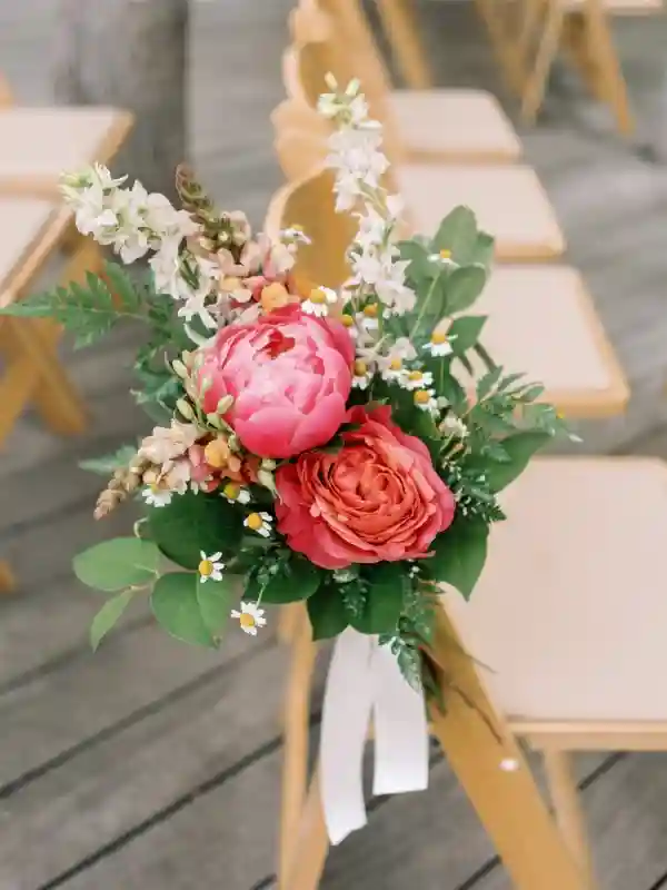A Colorful Wedding for Katie and Chad