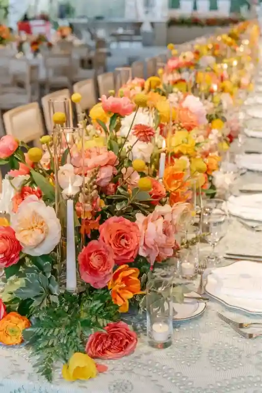 A Colorful Wedding for Katie and Chad
