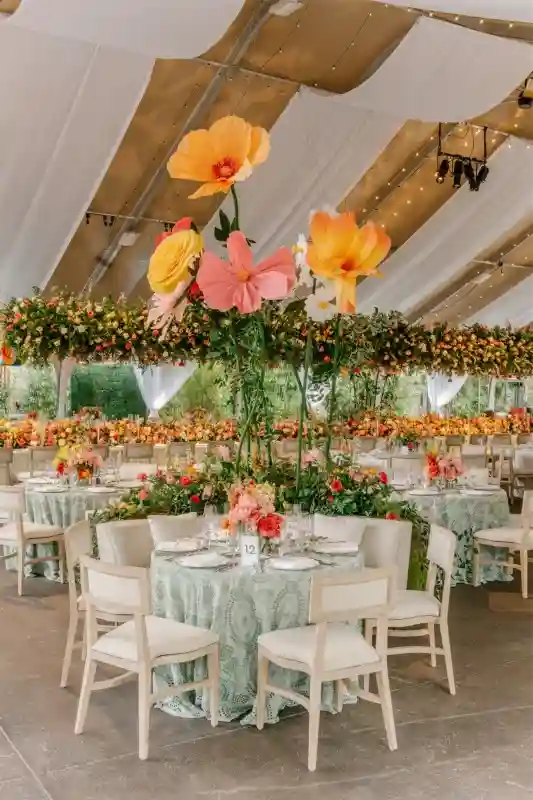 A Colorful Wedding for Katie and Chad