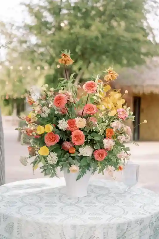 A Colorful Wedding for Katie and Chad