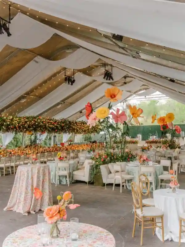 A Colorful Wedding for Katie and Chad