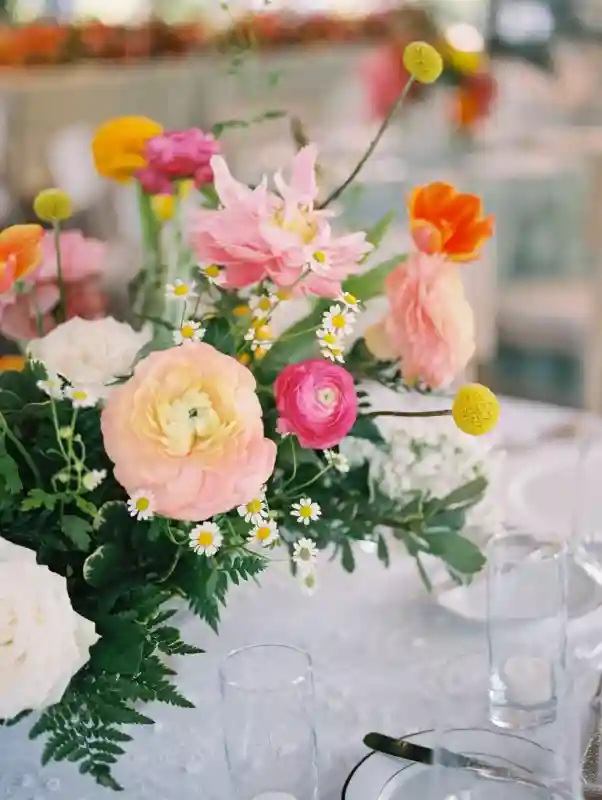 A Colorful Wedding for Katie and Chad