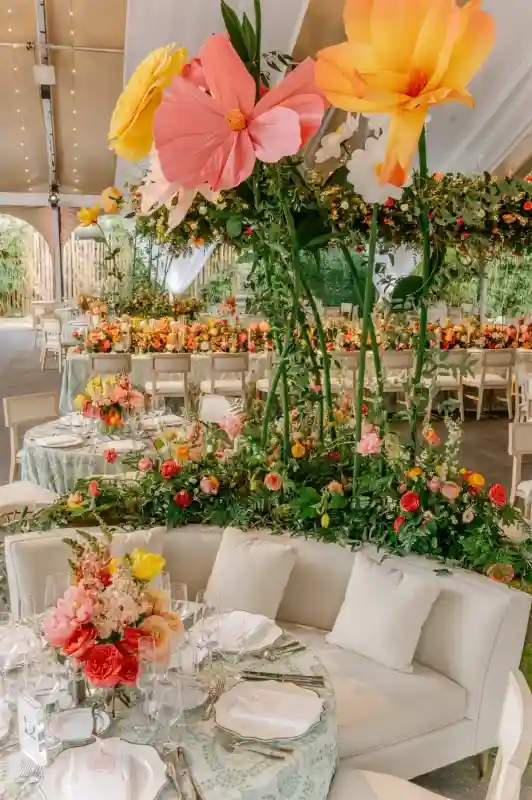 A Colorful Wedding for Katie and Chad