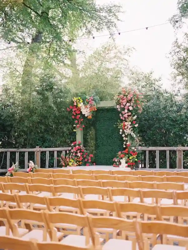 A Colorful Wedding for Katie and Chad
