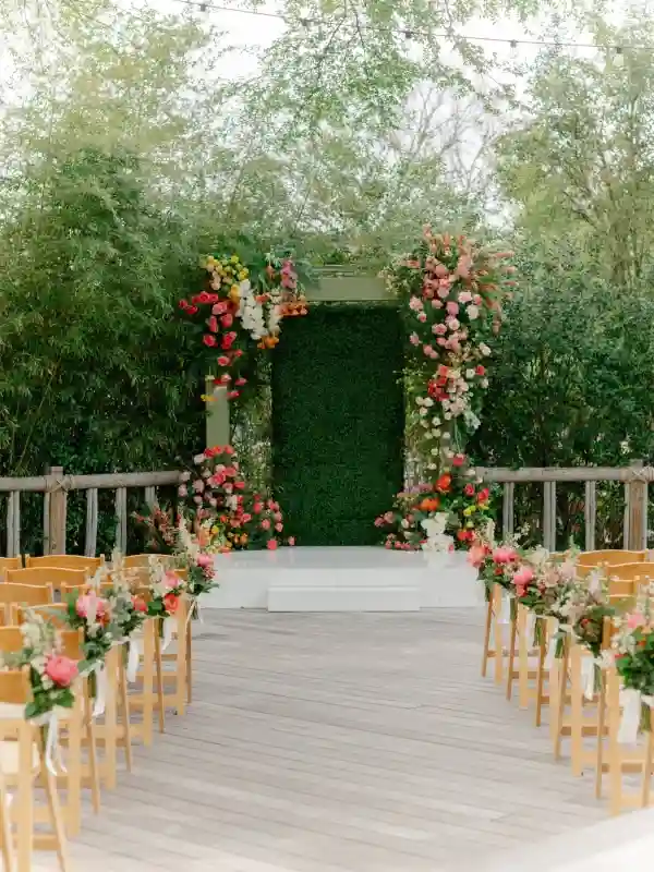 A Colorful Wedding for Katie and Chad