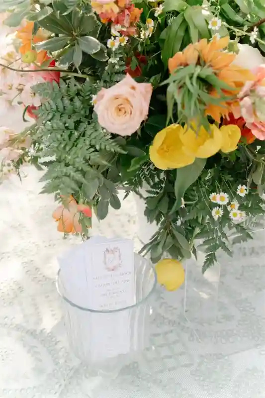 A Colorful Wedding for Katie and Chad