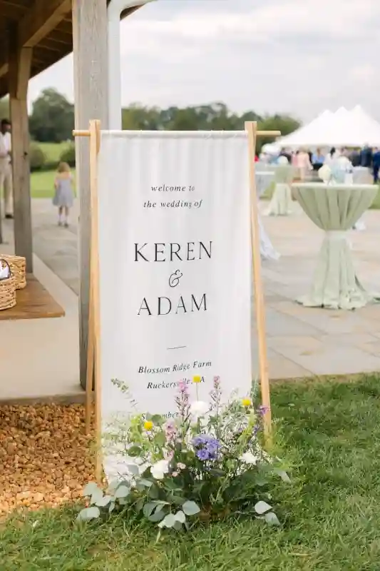 An Outdoor Wedding for Keren  and Adam