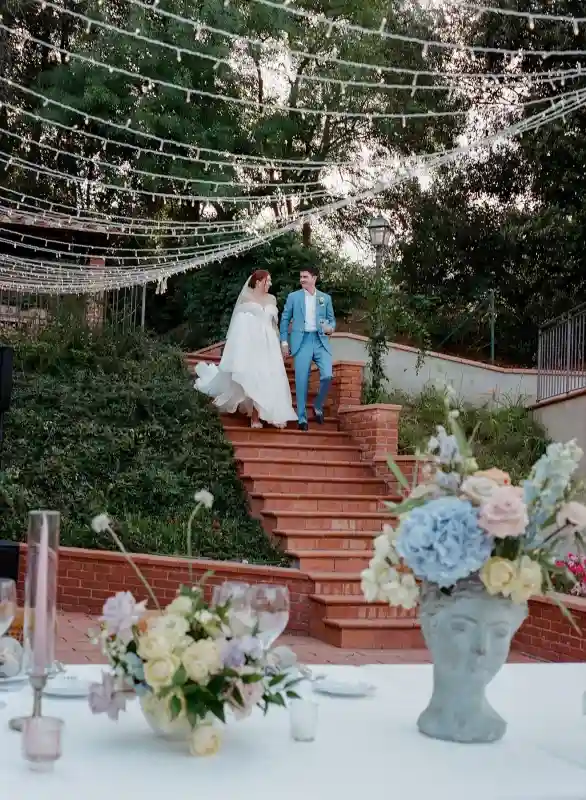 A Villa Wedding for Mary and Jake