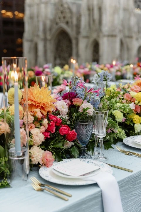 A Colorful Wedding for Maya and Drew