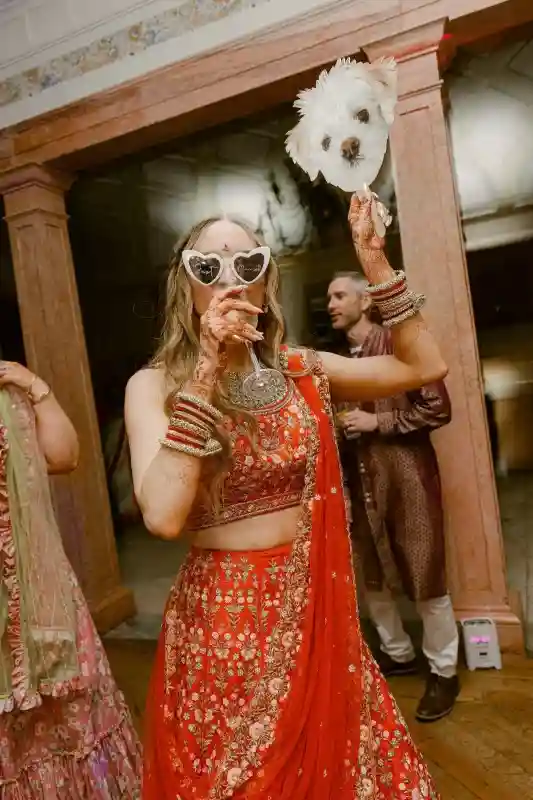 A Colorful Wedding for Megan and Aditya