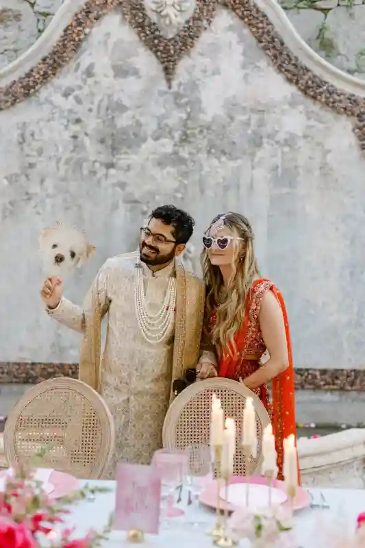 A Colorful Wedding for Megan and Aditya