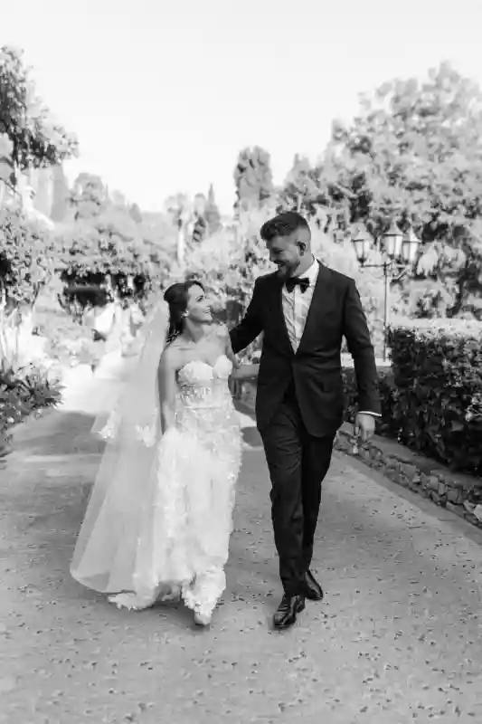 A Garden Wedding for Mesila and Dejan
