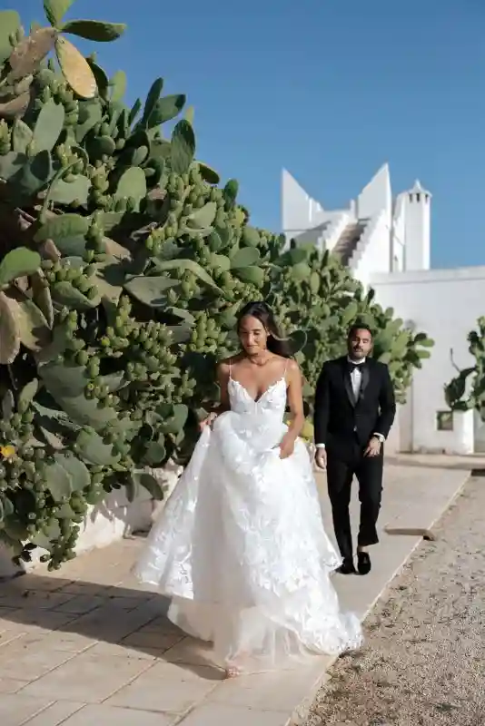 A Garden Wedding for Milena  and Alexandre 