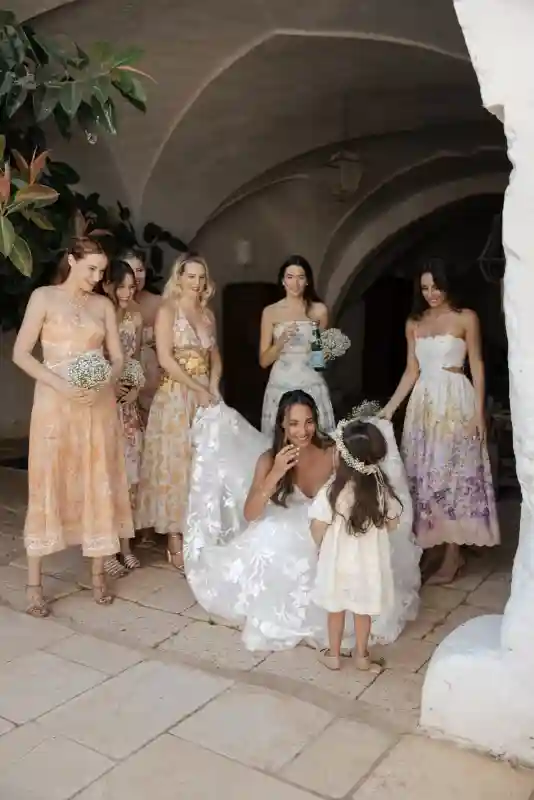 A Garden Wedding for Milena  and Alexandre 