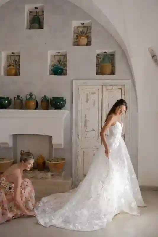 A Garden Wedding for Milena  and Alexandre 