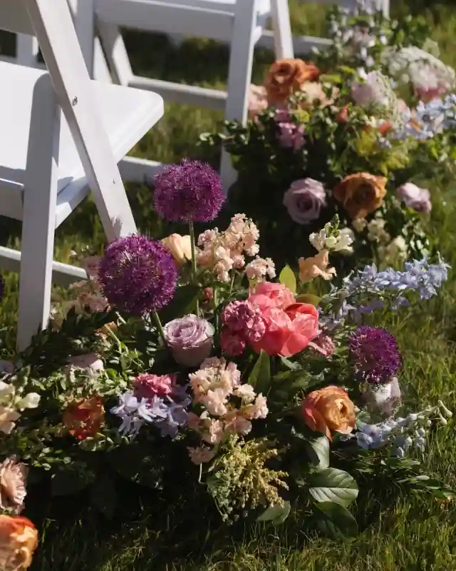 A Colorful Wedding for Piper and Jake