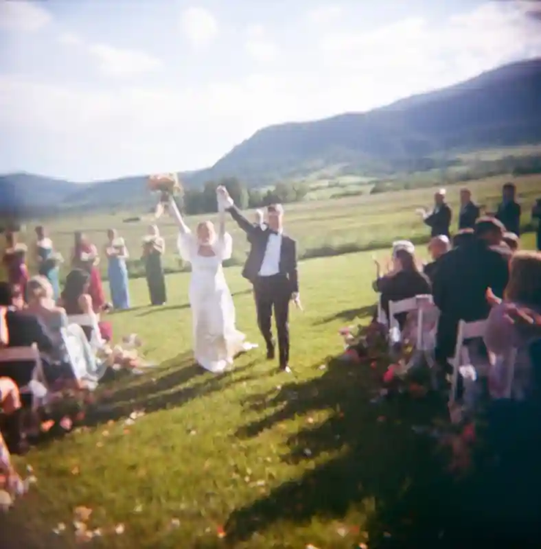 A Colorful Wedding for Piper and Jake