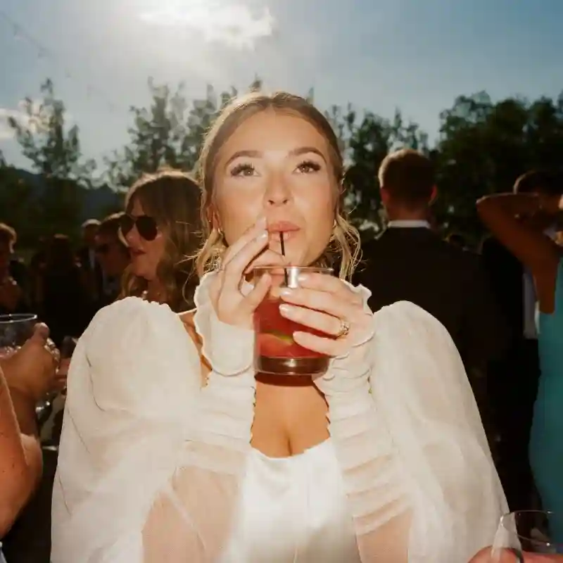 A Colorful Wedding for Piper and Jake