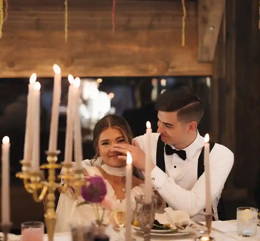 A Colorful Wedding for Piper and Jake