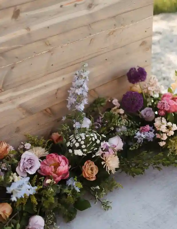 A Colorful Wedding for Piper and Jake