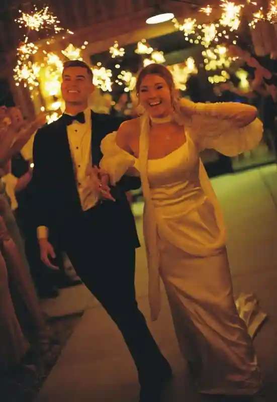 A Colorful Wedding for Piper and Jake