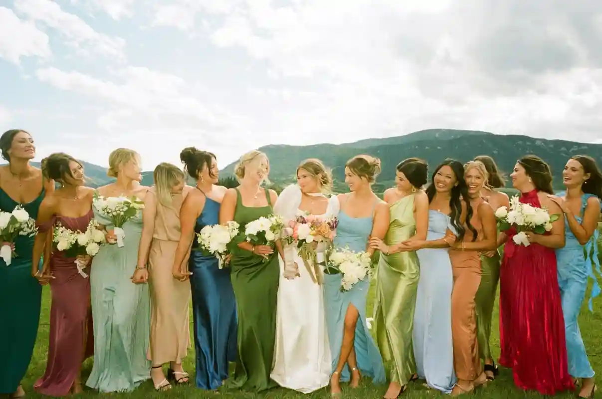 A Colorful Wedding for Piper and Jake