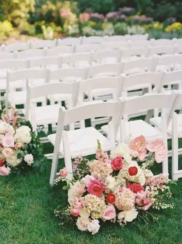 A Pink Wedding for Vanessa and David