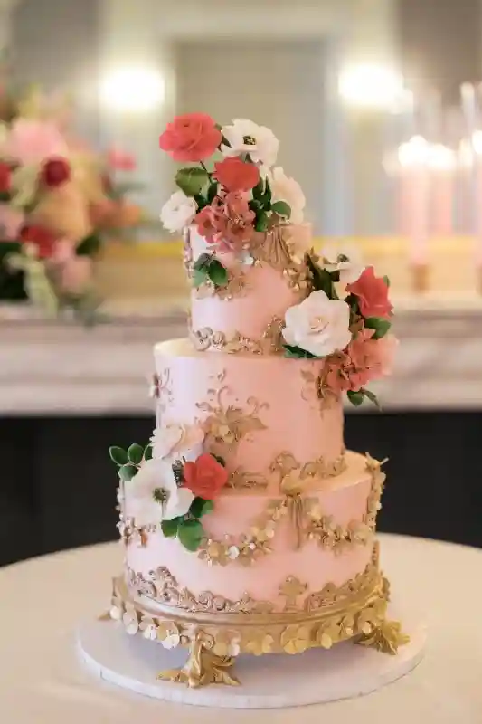 A Pink Wedding for Vanessa and David