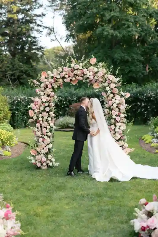 A Pink Wedding for Vanessa and David