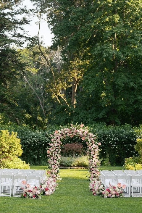 A Pink Wedding for Vanessa and David