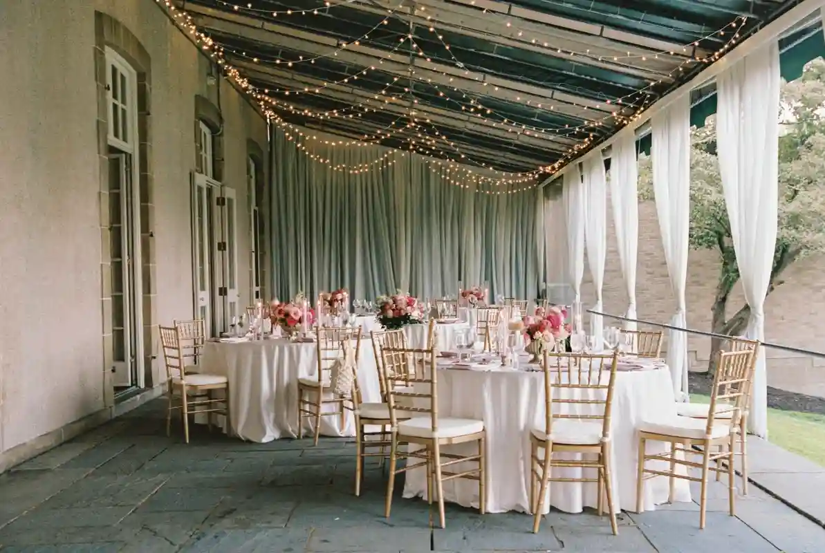 A Pink Wedding for Vanessa and David