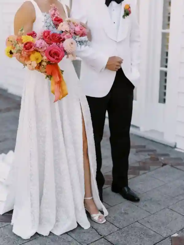 A Colorful Wedding for Whitney and Mitchell