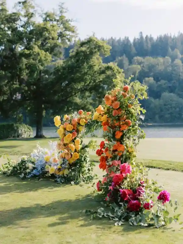 A Colorful Wedding for Whitney and Mitchell